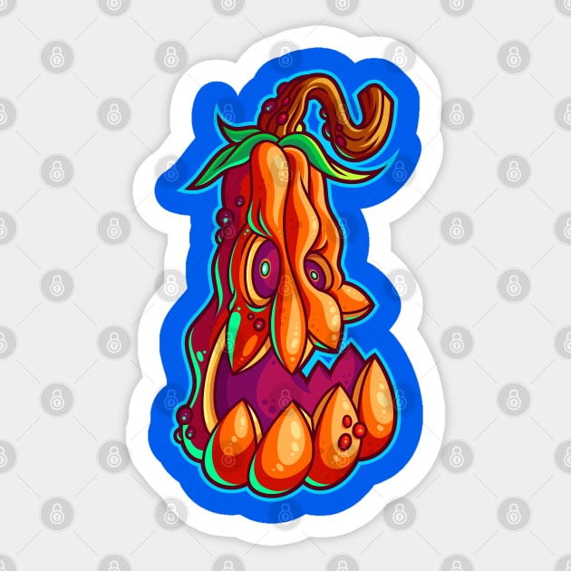 Pumpkin 2 Sticker by ArtisticDyslexia